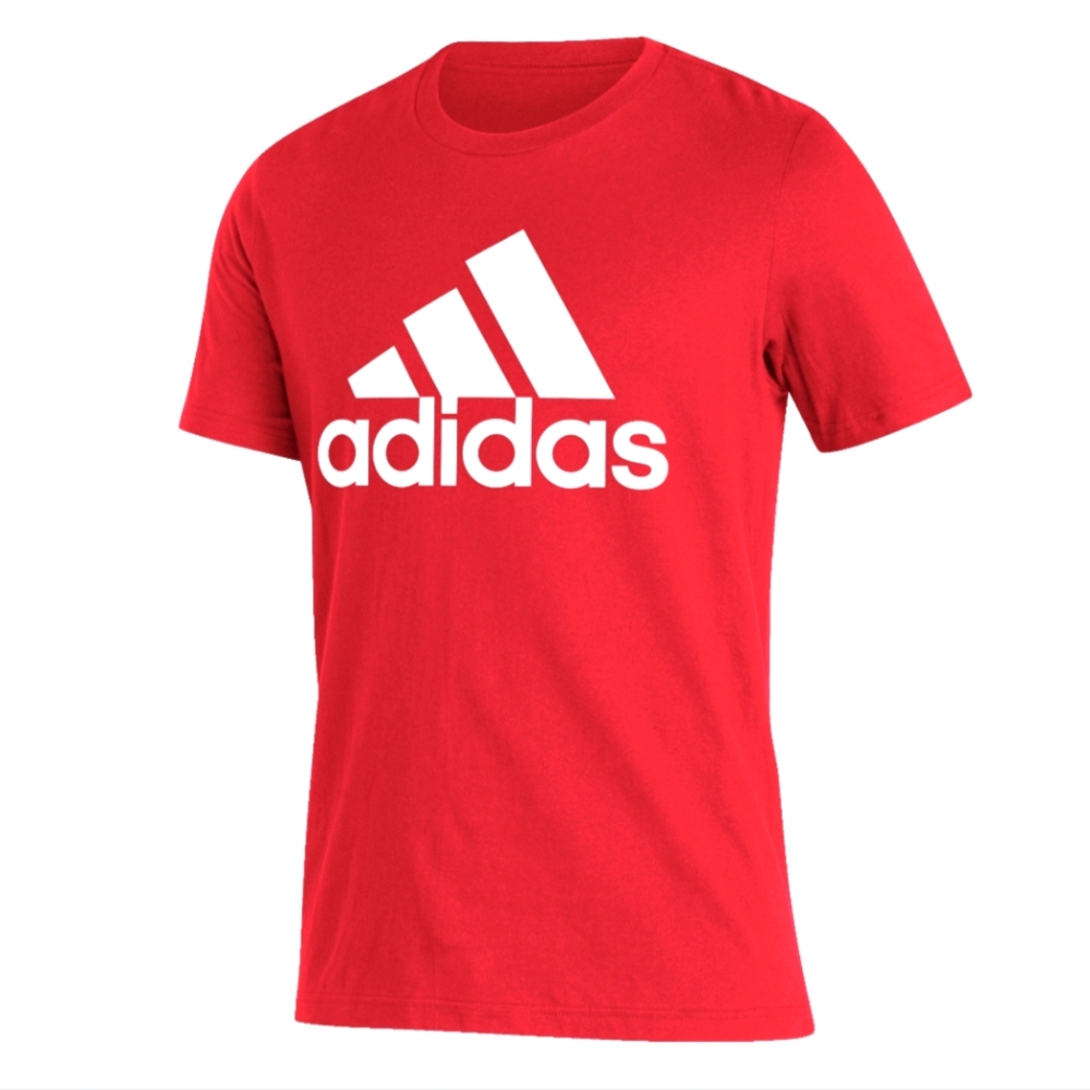 adidas Short Sleeve Sport T-Shirt Red